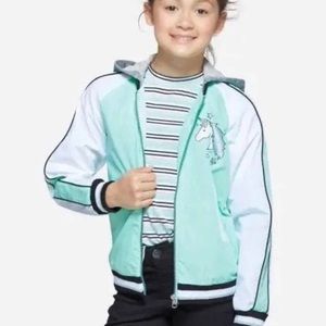 Like New Justice unicorn jacket size 8/10